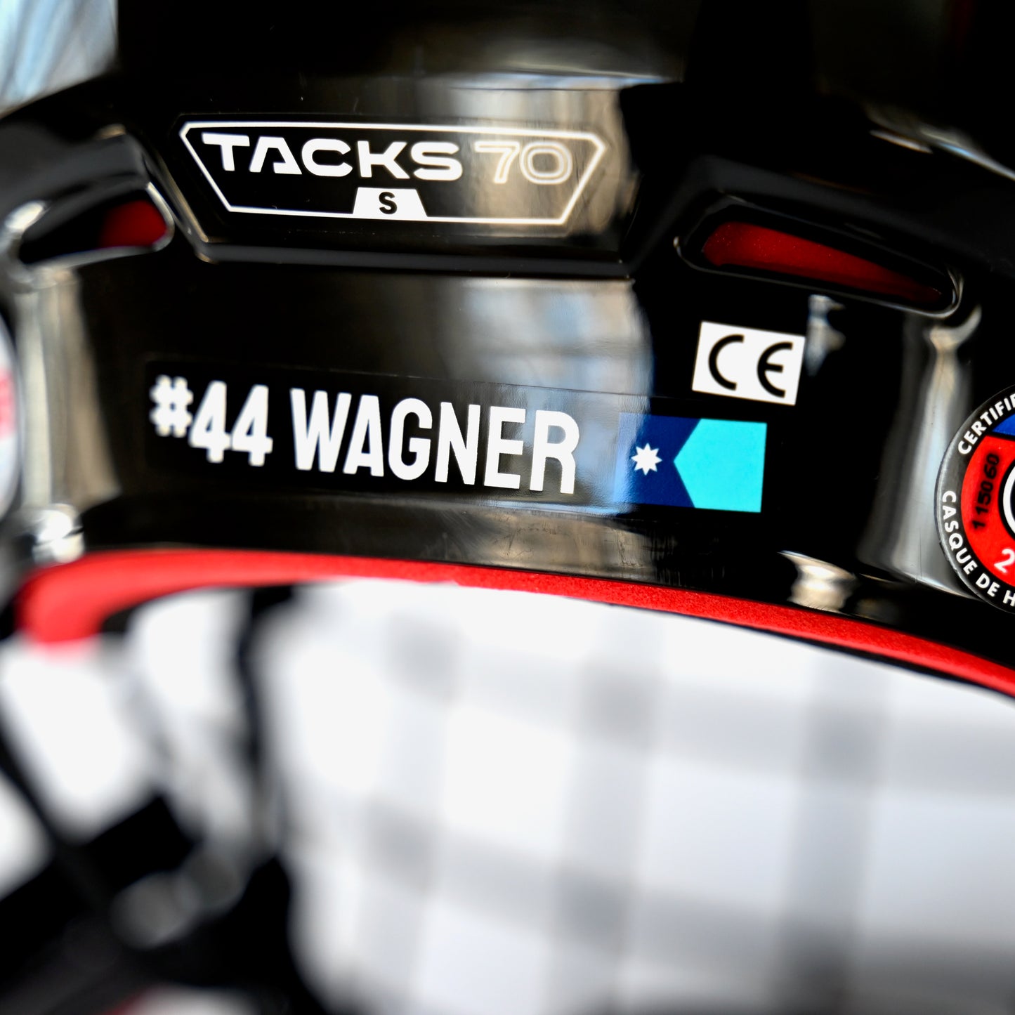 Name and Flag Decals, Sheet of 10